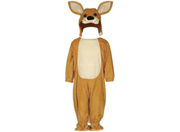Baby Kengeru - Brun 1 Babykostyme - Str 12-18 Mnd 