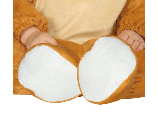 Baby Kengeru - Brun 1 Babykostyme - Str 12-18 Mnd 