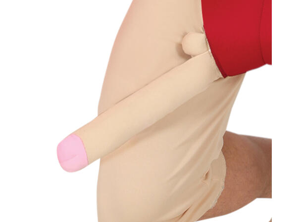 Badevakt m/pupper og penis 1 Herrekostyme - str 52-54 (L) 