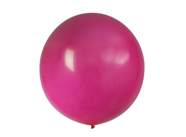 Ballonger - Lys+Mørk Rosa og Lilla 3 Gummiballonger - 60cm (24")