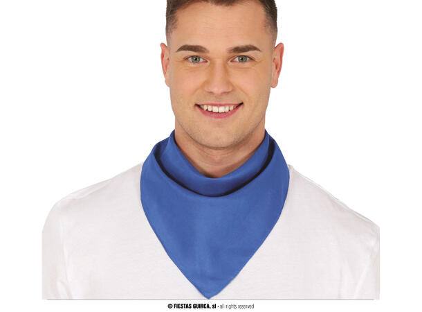 Bandana - Lyseblå 1 Bandana til voksen i polyester 
