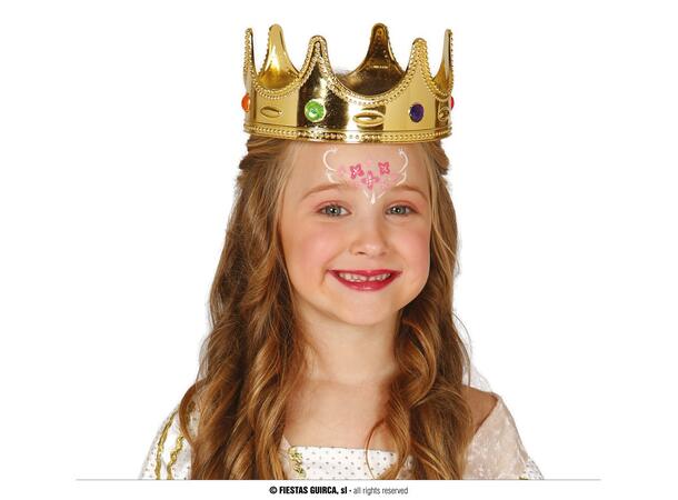 Barnedronningens krone 1 Tiara i PVC 