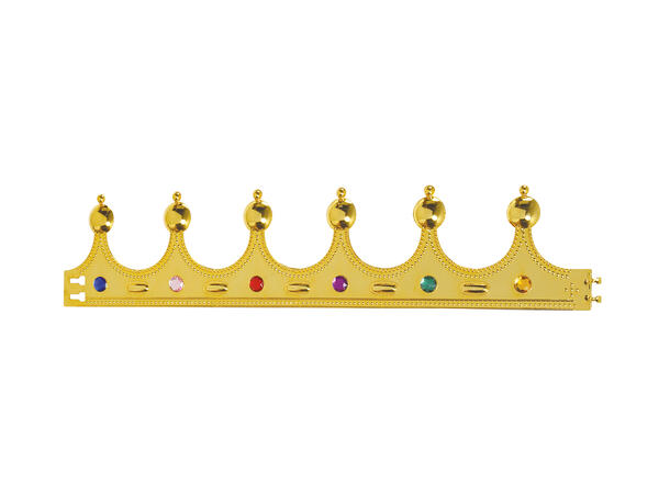 Barnedronningens krone 1 Tiara i PVC 