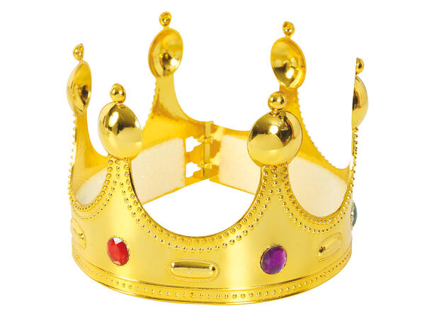 Barnedronningens krone 1 Tiara i PVC 