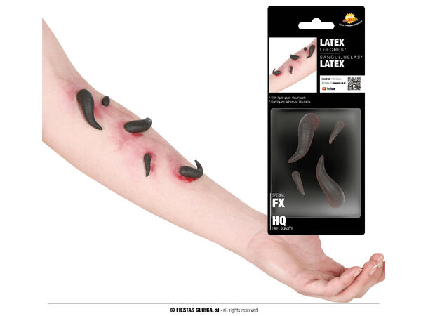 Blodigler til sminke 5 Latex blodigler 