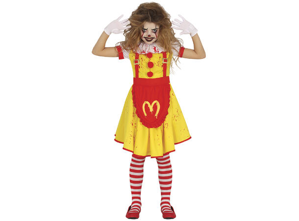 Burgerklovn - Miss McKiller - Jente 1 Kostyme til barn - 5-6 år (119 cm) 