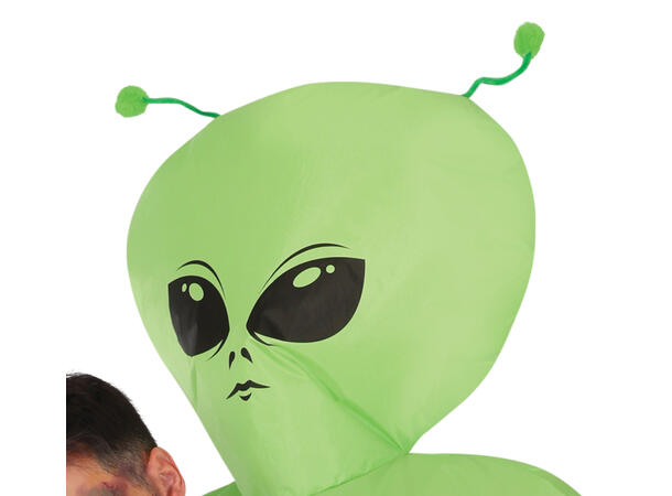 Carry me kostyme - Skummel Alien 1 Opplåsbart kostyme - str 52-54 (L) 