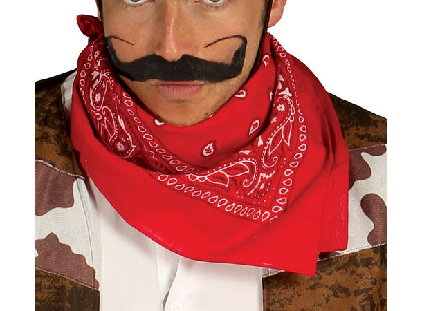 Cowboykostyme - Vest og Chaps 1 Herrekostyme - str 48-50 (M) 