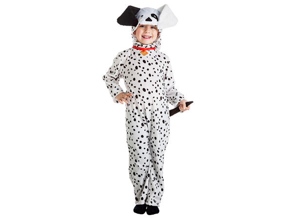 Dalmantinerkostyme - Onepiece 1 Barnekostyme Unisex - Str 3-4år 