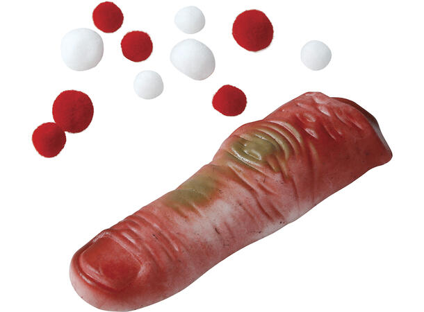 Div organer i myk lateks - 4 ass Display med 12 organer - 10cm 