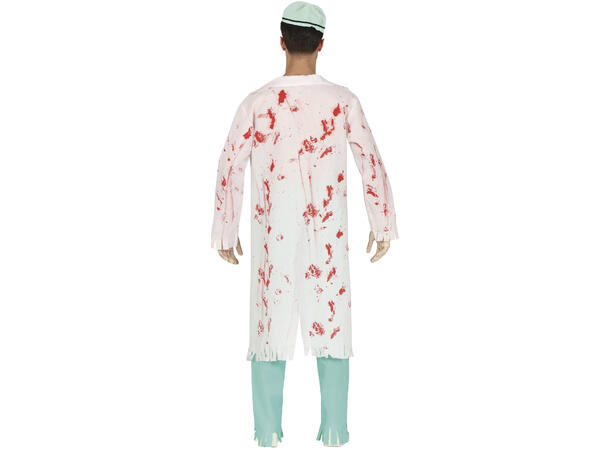 Doktor Zombie - Mann 1 Kostyme til gutt - 14-16 år (168cm) 