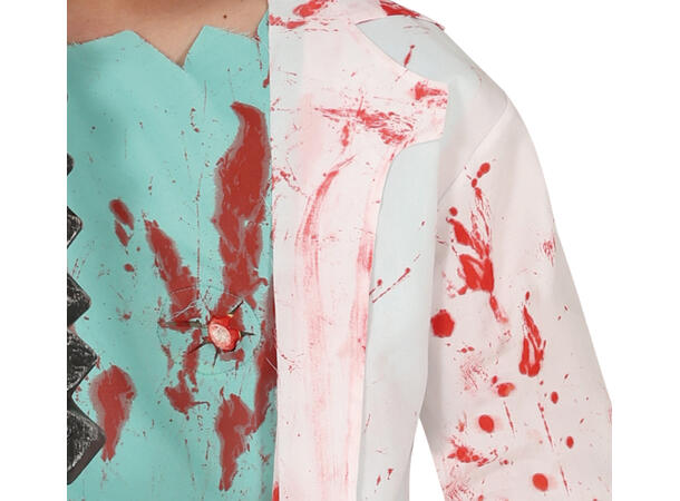 Doktor Zombie - Mann 1 Kostyme til gutt - 14-16 år (168cm) 
