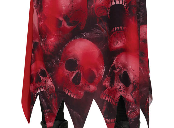 Døden i rød tunika - Unisex 1 Kostyme til barn - 5-6 år (119 cm) 