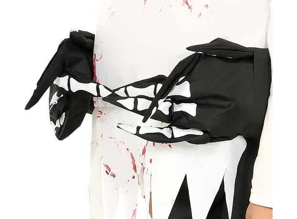 Døden m/død person - Oppblåsbar 1 Oppblåsbart kostyme - Str 7-9 År 