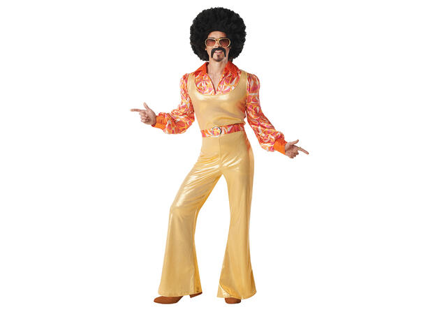Funky Queen - 70-talls 1 Herrekostyme - Str XL 