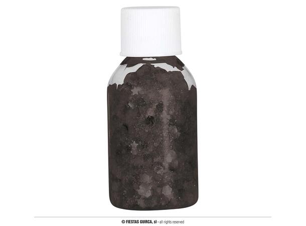Glitter gel - sort 1 Beholder med gel - 20g 