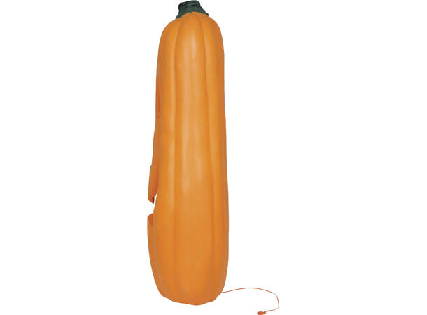 Gresskar m/intenst lys - oransje 1 Gresskar i PVC m/lys - 70cm 