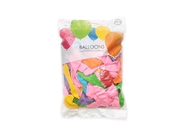 Gummiballonger - Standard Mix 100 Gummiballonger - 30cm (12") 