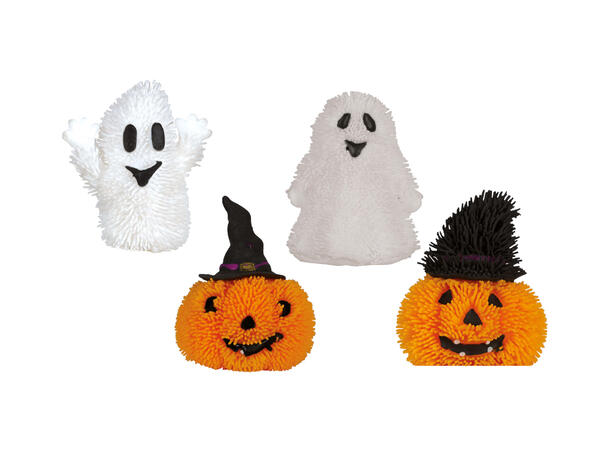 Gummidukker - Assotert m/LED-lys 1 display med 12 dukker - 7cm 