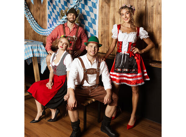 Hatt Oktoberfest - Dieter 1 Hatt til voksen - 59cm 