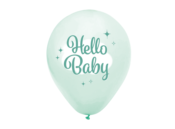 Hello Baby 8 Gummiballinger - 30cm (12") 