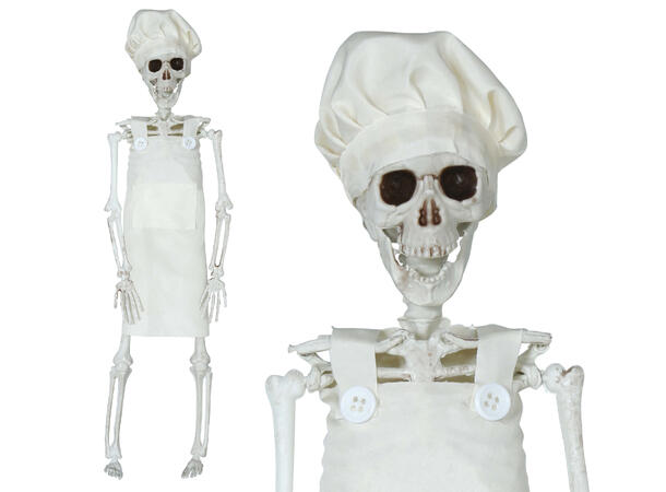 Hengende Kokkeskjelett 1 Hengende figur - 40cm 