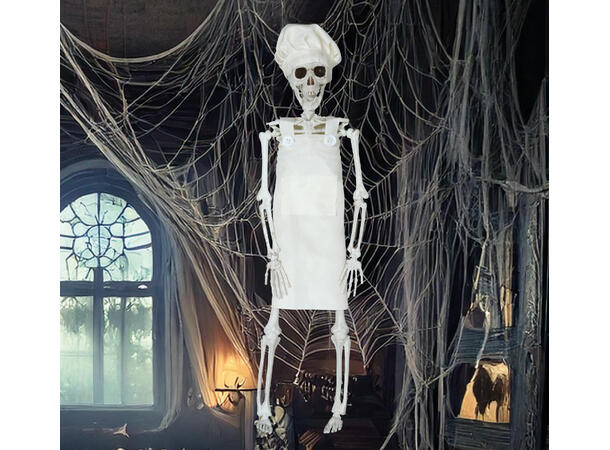 Hengende Kokkeskjelett 1 Hengende figur - 40cm 