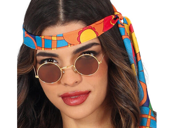 Hippie - Blomster - 3 deler 1 Damekostyme - str 38-40 (M) 