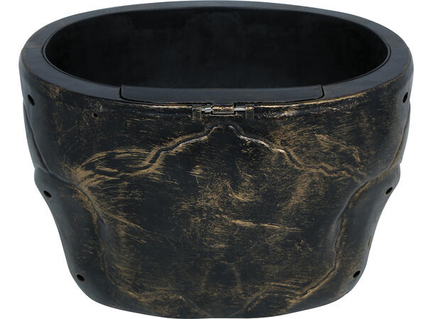 Hodeskalle -Godteskål m/lyd og bevegelse 1 Godteskål i plast - 15x25cm 