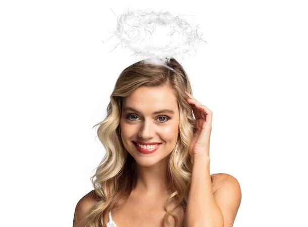 Hårbyle - Halo (glorie) - Hvit 1 Hårbøyle 