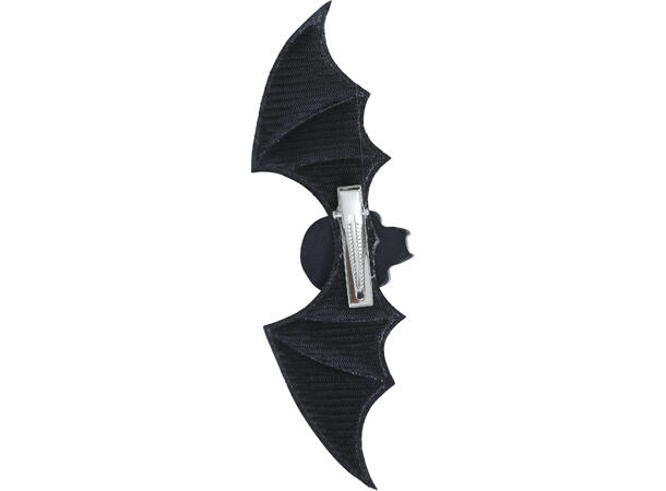 Hårspenne -Hodeskalle - Flaggermusvinger 1 Hårspenne i PVC/Polyester - 13cm 