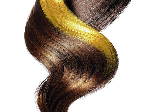 Hårspray - Fluoriserende gul 1 boks med hårspray - 125ml 