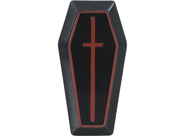 Kister med rødt slim Display med 12 kister - 7x3cm 