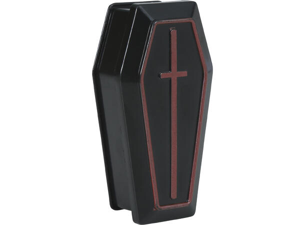 Kister med rødt slim Display med 12 kister - 7x3cm 