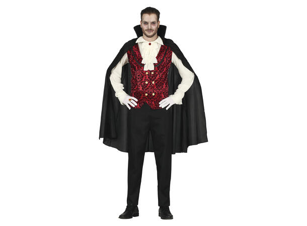 Klassisk vampyr - Mann 1 Kostyme til herre - 48-50 (M) 