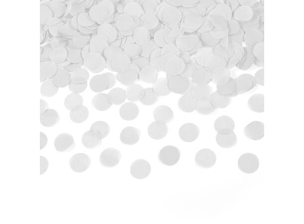 Konfettikanon - Hvit papir 1 konfettikanon - 40cm 