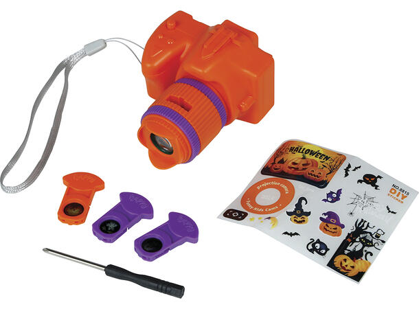 Lekekamera m/prosjektor 1 Lekekamera i plast - 10cm 