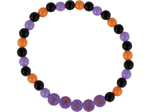 Lil Monsters - assoterte design - TRICK 1 pakke med 3 armbånd i PVC 