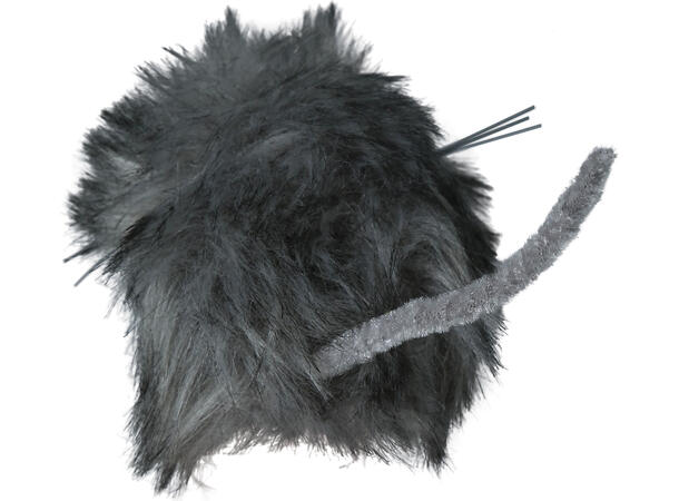 Liten grå mus 1 Mus - 11cm 