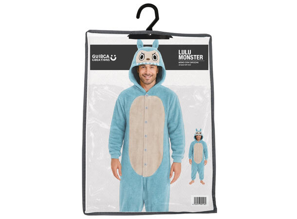 Lulu Monster - Onepiece - Blå 1 Herrekostyme - str 52-54 (L) 