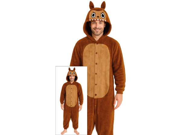 Lulu Monster - Onepiece - Brun 1 Herrekostyme - str 52-54 (L) 