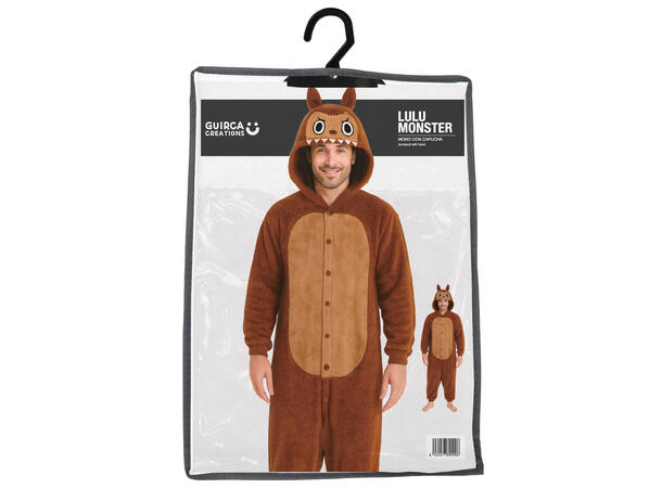 Lulu Monster - Onepiece - Brun 1 Herrekostyme - str 52-54 (L) 