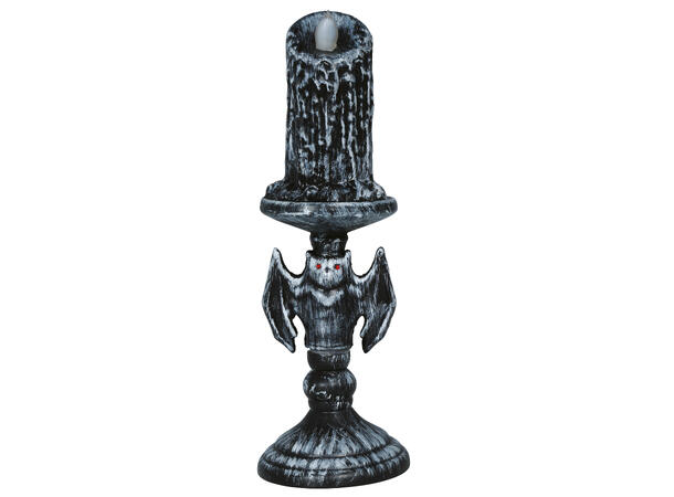 Lysestake m/lys - Flaggermus 1 Dekorasjon m/lys - 26cm 