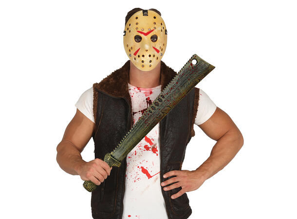 Machete - Sag m/håndtak 1 Våpen i PVC - 68cm 