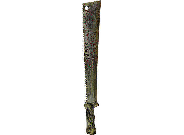 Machete - Sag m/håndtak 1 Våpen i PVC - 68cm 