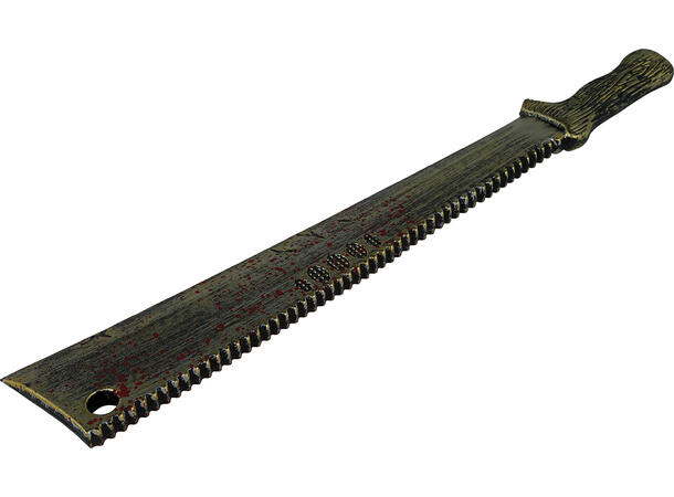 Machete - Sag m/håndtak 1 Våpen i PVC - 68cm 