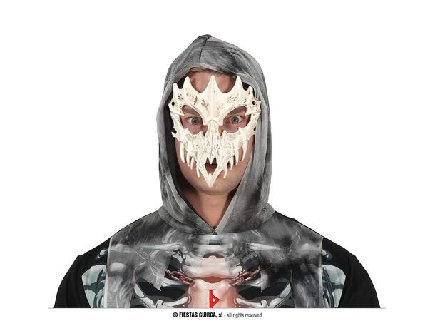 Maske - Hodeskalle monster 1 Maske i PVC 