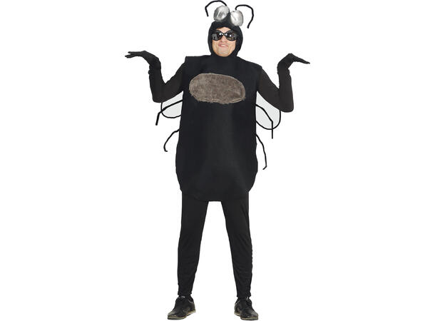 Menneskeflue - Mann 1 Kostyme til herre - 52-54 (L) 