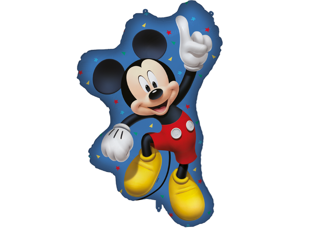 Mickey - Jump into the fun 1 Folieballong med form -  97x60cm