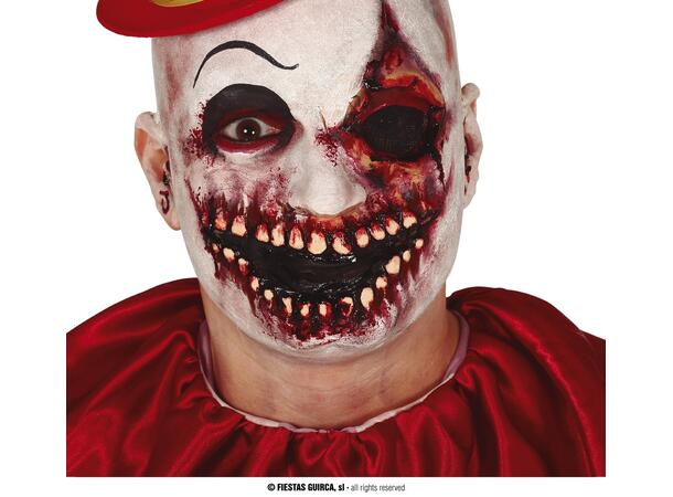 Munnarr - stort 1 Kunstig arr i lateks - 15cm 